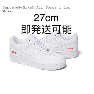 シュプリーム(Supreme)のSupreme®/Nike® Nike Air Force 1 Low 白 27(スニーカー)