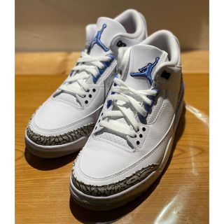 ナイキ(NIKE)のNIKE AIR JORDAN 3 RETRO "UNC"(スニーカー)