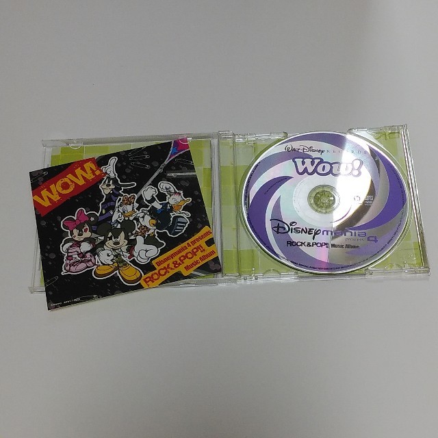 Disney(ディズニー)の「Wow! Disney mania 4」のCD エンタメ/ホビーのCD(ポップス/ロック(洋楽))の商品写真
