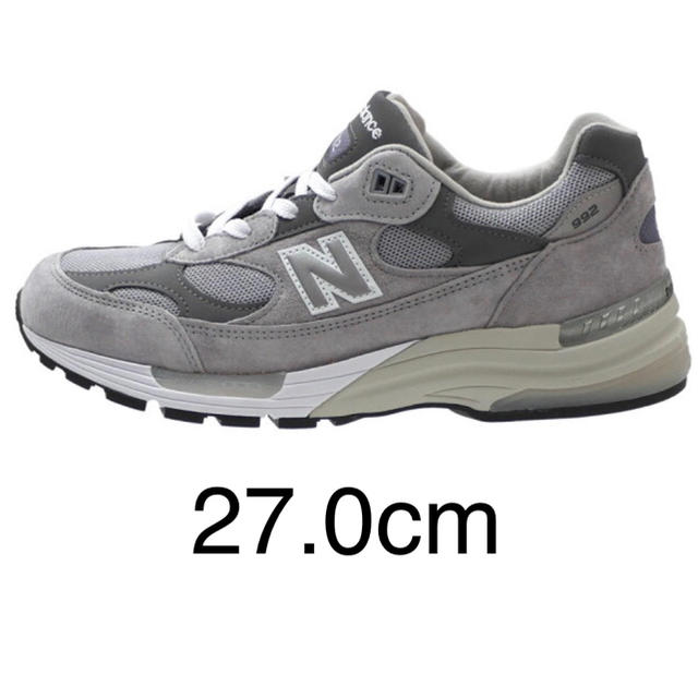 ニューバランス M992GR 27.0.-