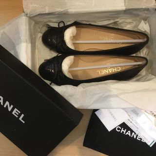 シャネル(CHANEL)のシャネル　バレエシューズ　パンプス (バレエシューズ)