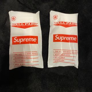 シュプリーム(Supreme)の2個シュプリーム Supreme ボックスロゴ ポンチョ ノベルティー(ポンチョ)