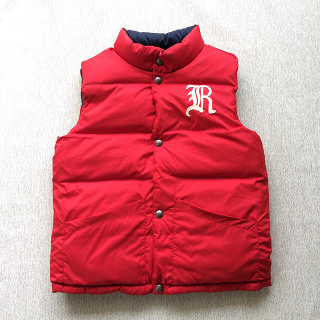 Ralph Lauren(ラルフローレン)の新品☆リバーシブルダウンベスト 130 キッズ/ベビー/マタニティのキッズ服男の子用(90cm~)(ジャケット/上着)の商品写真