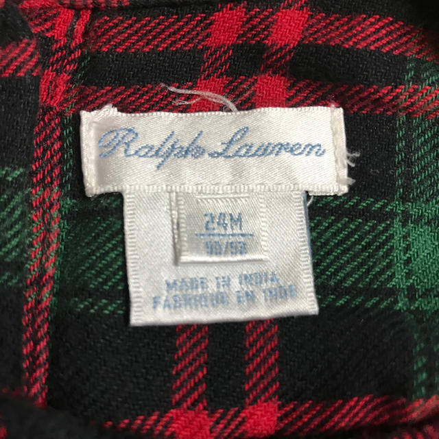 Ralph Lauren(ラルフローレン)のSunqrouge様専用★ラルフローレン　ワンピース キッズ/ベビー/マタニティのキッズ服女の子用(90cm~)(ワンピース)の商品写真