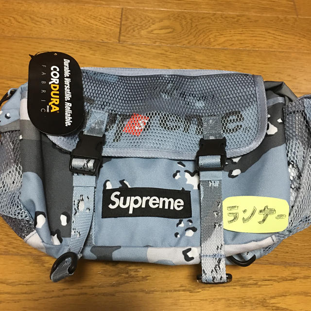 supreme 20ss ウエストバッグ  blue camo