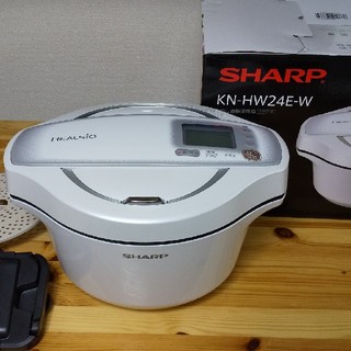 シャープ(SHARP)のホットクック ホワイト KN-HW24E-W(調理機器)