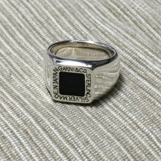 ガルニ(GARNI)のGARNI / Square Onyx Ring(リング(指輪))