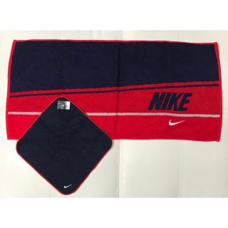 ナイキ(NIKE)のNIKE ナイキ フェイスタオル ハンカチ セット(タオル/バス用品)