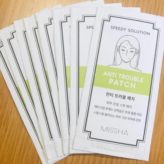 MISSHA(ミシャ)のニキビパッチ　MISSHA 6パック コスメ/美容のスキンケア/基礎化粧品(その他)の商品写真