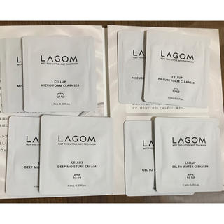 ラーゴム(LAGOM)のLAGOM ラゴム  サンプル 各1.5ml(洗顔料)