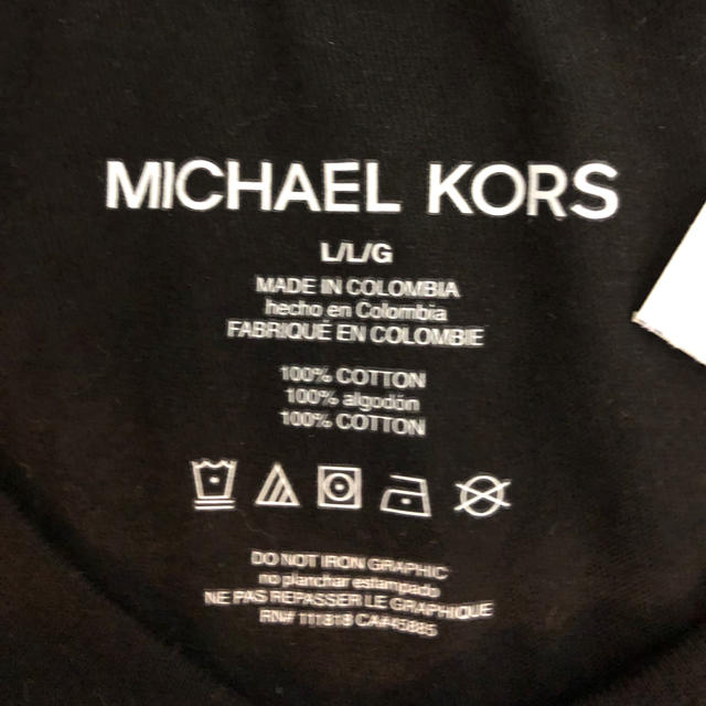 Michael Kors(マイケルコース)の新品 MK マイケルコース 半袖 Tシャツ 刺繍ロゴ クルーネック　ブランド メンズのトップス(Tシャツ/カットソー(半袖/袖なし))の商品写真