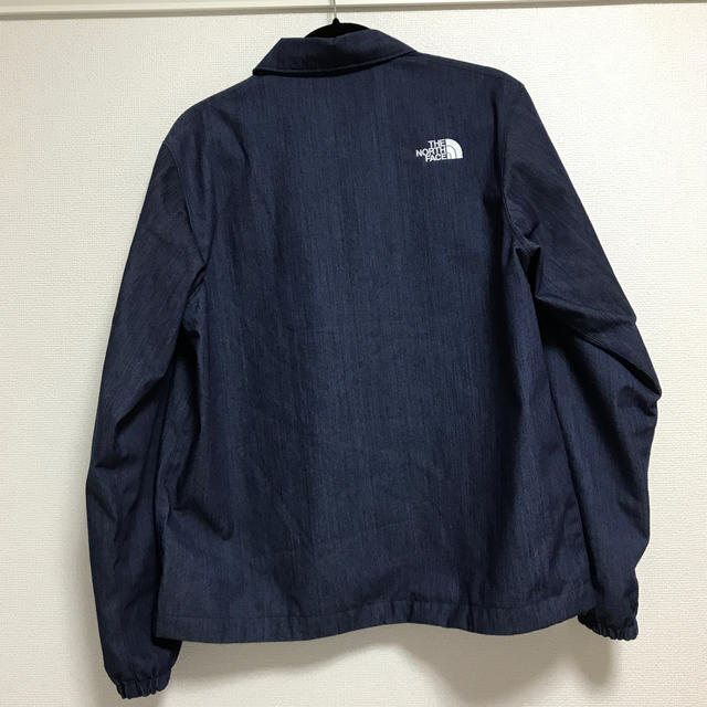 THE NORTH FACE(ザノースフェイス)のノースフェイス　デニムコーチジャケット　ほぼ新品 メンズのジャケット/アウター(Gジャン/デニムジャケット)の商品写真