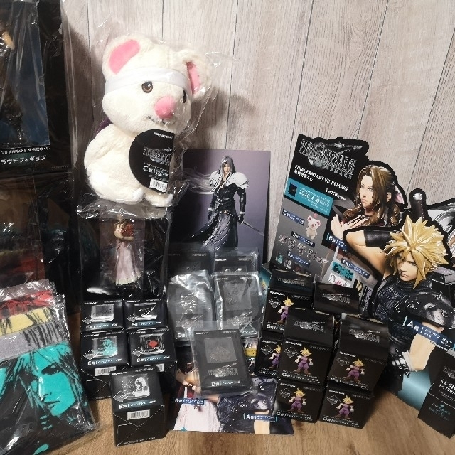 ff7 くじ　フルコンプ　27種　店頭POP付　新品未開封