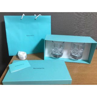 ティファニー(Tiffany & Co.)のティファニー　ペアグラス　美品！(グラス/カップ)