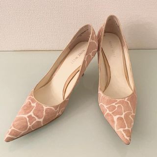 ナインウエスト(NINE WEST)の新品未使用☆パンプス ナインウエスト ベージュ ジラフ 靴 ヒール ファッション(ハイヒール/パンプス)