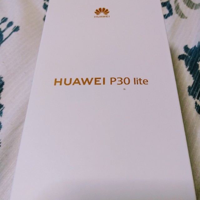 【新品】HUAWEI P30lite★パールホワイト★SIMフリー★残債なしスマートフォン本体