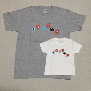 まるまるぽぽぽん　絵本Tシャツ　親子コーデ(Ｔシャツ)