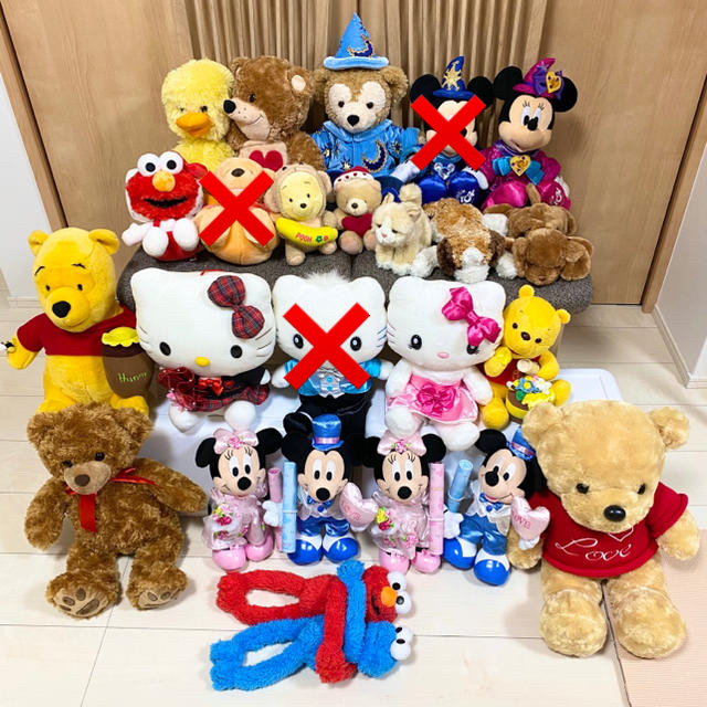 大特価!! Disney くま いぬ ねこ 【バラ売り】ぬいぐるみ Disney USJ