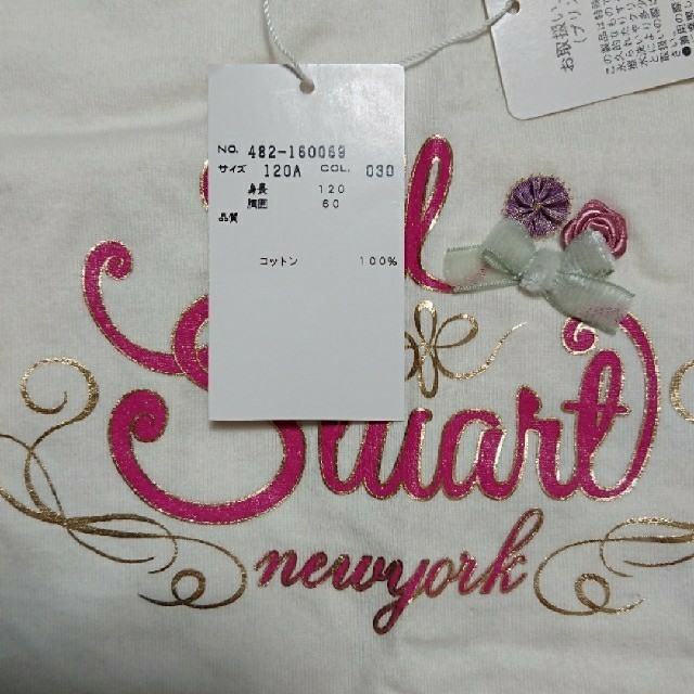 JILLSTUART NEWYORK(ジルスチュアートニューヨーク)のNo.124【120】新品 ジルスチュアート チュニック キッズ/ベビー/マタニティのキッズ服女の子用(90cm~)(Tシャツ/カットソー)の商品写真