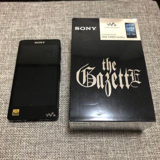 オンライン限定商品】 SONY ウォークマンNW-F887/the GazettEモデル