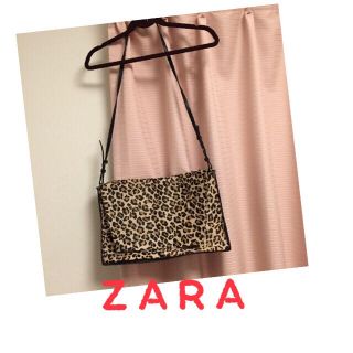 ザラ(ZARA)のZARA♡ハラコバッグ(ショルダーバッグ)