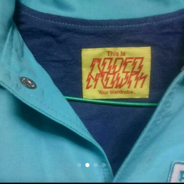 RODEO CROWNS(ロデオクラウンズ)のロデオ ジャケット コート 青  レディースのジャケット/アウター(ライダースジャケット)の商品写真