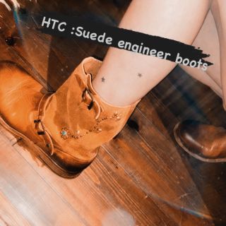 HTC - HTCターコイズスタッズエンジニアブーツセール最終値下げ❗️の