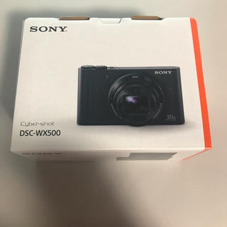 ソニー(SONY)の新品未使用　SONY DSC-WX500 ブラック(コンパクトデジタルカメラ)