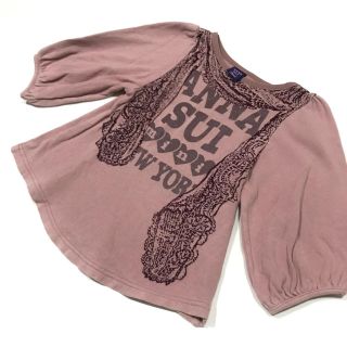 アナスイミニ(ANNA SUI mini)のキッズ ANNA SUI mini 7分袖カットソー 100cm(Tシャツ/カットソー)