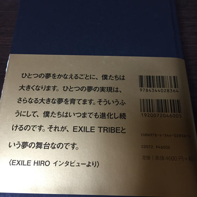 EXILE TRIBE 写真集   エンタメ/ホビーのタレントグッズ(ミュージシャン)の商品写真