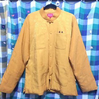 シュプリーム(Supreme)のsupreme mandarin jacket china L yellow(ブルゾン)