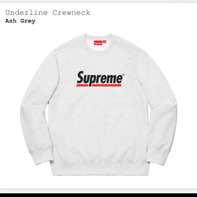 supreme Underline Crewneck