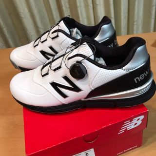 ニューバランス(New Balance)の【新品未使用】ニューバランス ゴルフシューズMGB574D W/B 28.0(シューズ)