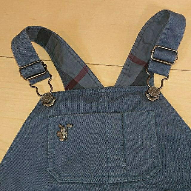 BURBERRY(バーバリー)のオーバーオール キッズ/ベビー/マタニティのベビー服(~85cm)(パンツ)の商品写真
