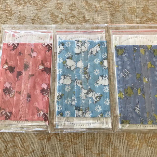 鼻セレブマスク,ムーミン親子マスク　6枚セット　花粉症　日焼け対策の通販byたまちゃん'sshop
