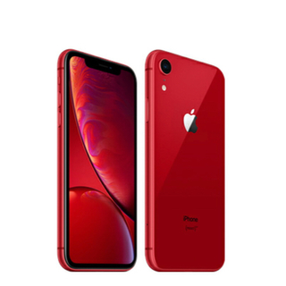 アップル(Apple)のiPhone XR Red 128 GB【美品】(スマートフォン本体)