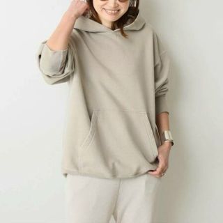 ドゥーズィエムクラス(DEUXIEME CLASSE)の新品■Treasure hoody■ベージュ■ドゥーズィエムクラス(パーカー)