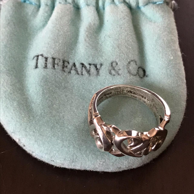 Tiffany & Co.(ティファニー)のTiffany & Co☆正規 トリプルハート リング レディースのアクセサリー(リング(指輪))の商品写真