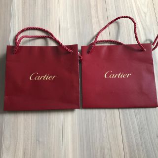 カルティエ(Cartier)のカルティエ　ショップ袋　2点(ショップ袋)