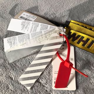 オフホワイト(OFF-WHITE)のオフホワイト　off-white インダストリアルベルト(ベルト)