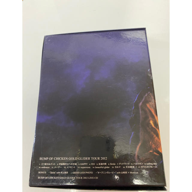 BUMP OF CHICKEN GOLD GRIDER TOUR 2012 エンタメ/ホビーのDVD/ブルーレイ(ミュージック)の商品写真