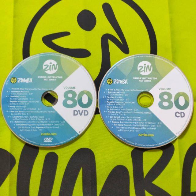 ZUMBA ズンバ ZIN80 CD&DVD インストラクター専用 | www.chilai.com.tr