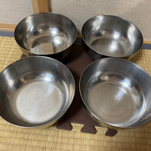 ステンレス製食器 インテリア/住まい/日用品のキッチン/食器(食器)の商品写真