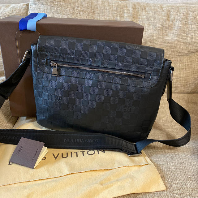 LOUIS VUITTON - ルイ ヴィトン ダミエ アンフィニ メンズ ショルダーバックの通販 by そらまめ's shop｜ルイヴィトン