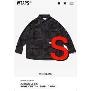 ダブルタップス(W)taps)のWtaps JUNGLE LS 02 / SHIRT. CAMO Sサイズ(ミリタリージャケット)