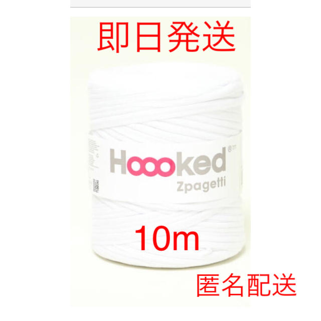 新品Hooked Zpagetti ズパゲッティ　10m切り売り ハンドメイドの素材/材料(生地/糸)の商品写真