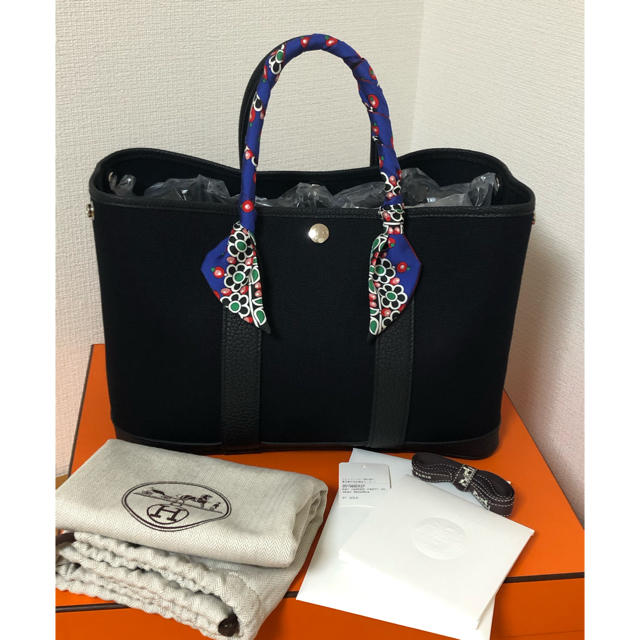 信頼 - Hermes エルメス ガーデンパーティ 30 公式オンライン購入品