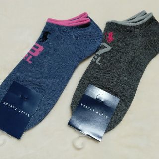 ラルフローレン(Ralph Lauren)の新品ラルフローレン靴下お色違２足セット(ソックス)