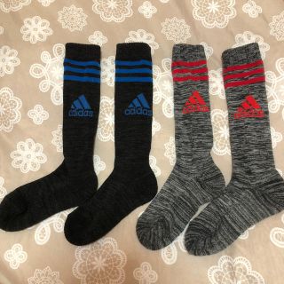 アディダス(adidas)のアディダス ハイソックス 19-21cm(靴下/タイツ)