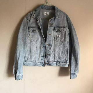 カルバンクライン(Calvin Klein)のCalvin Klein DENIMJACKETカルバンクラインデニムジャケット(Gジャン/デニムジャケット)